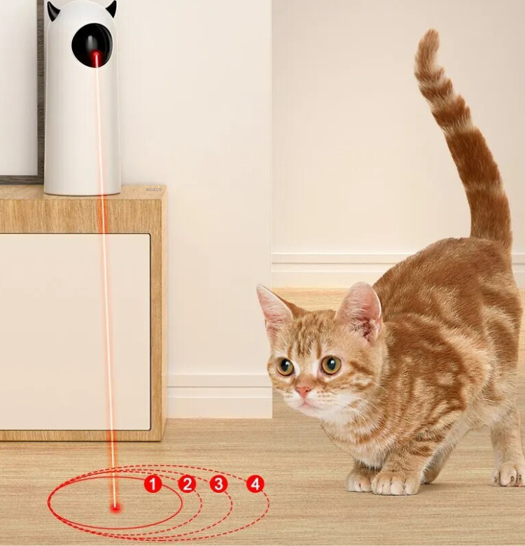 Laser Interativo Automático para Gatos