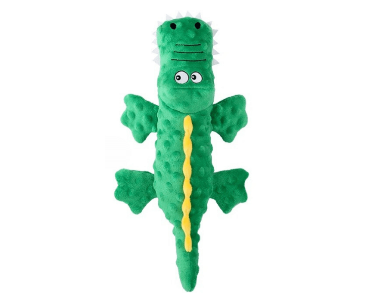 Crocodilo de Pelúcia Squeaky