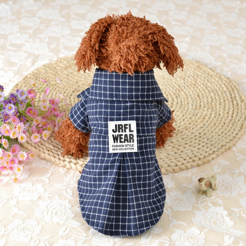 Camisa Xadrez para Pets